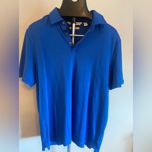 Joseph Abboud blue polo shirt size Large
